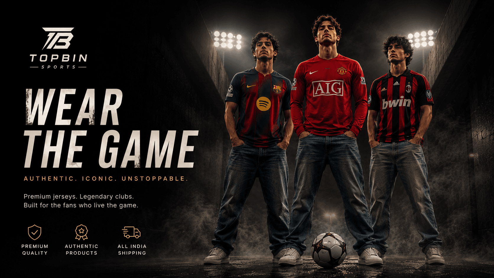 TOPBIN SPORTS — Wear the game