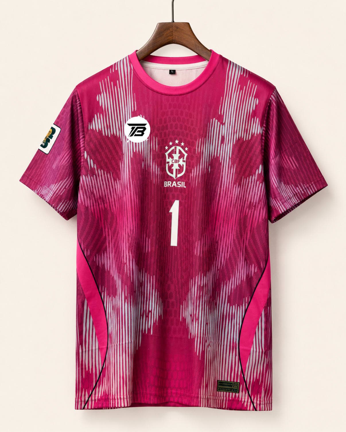 BRAZIL 2026 HOME GOAL KEEPER ALLISON BECKER SUBLIMATION