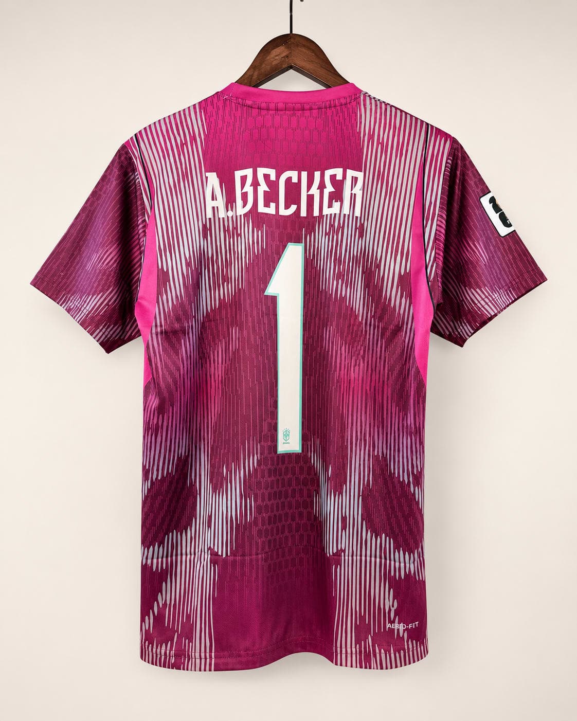BRAZIL 2026 HOME GOAL KEEPER ALLISON BECKER SUBLIMATION