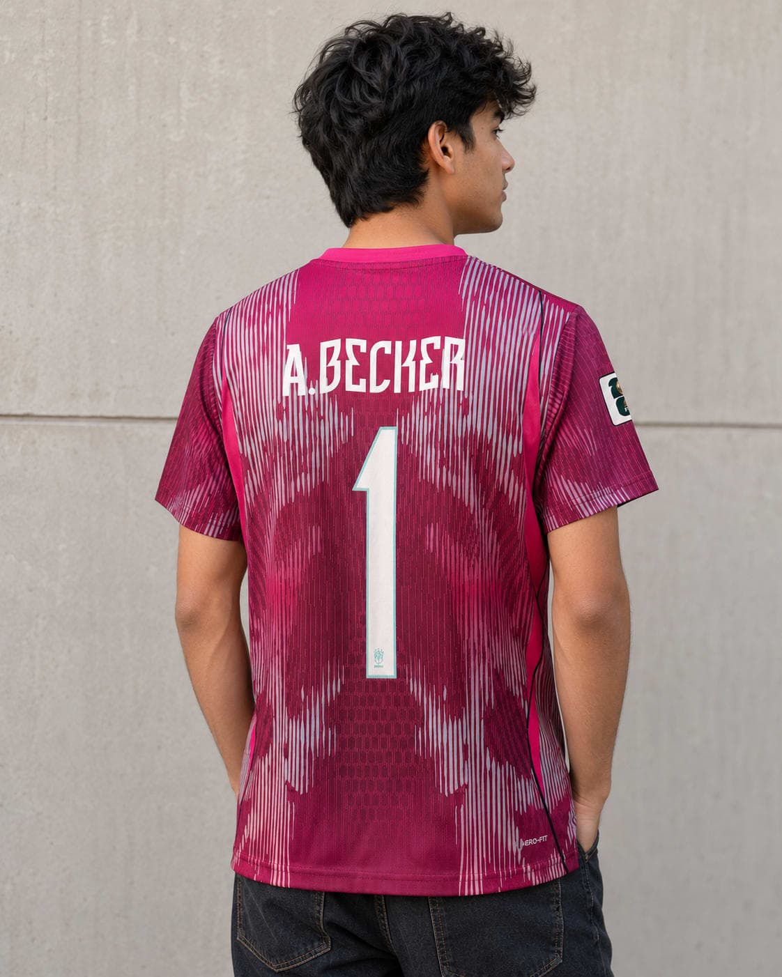 BRAZIL 2026 HOME GOAL KEEPER ALLISON BECKER SUBLIMATION