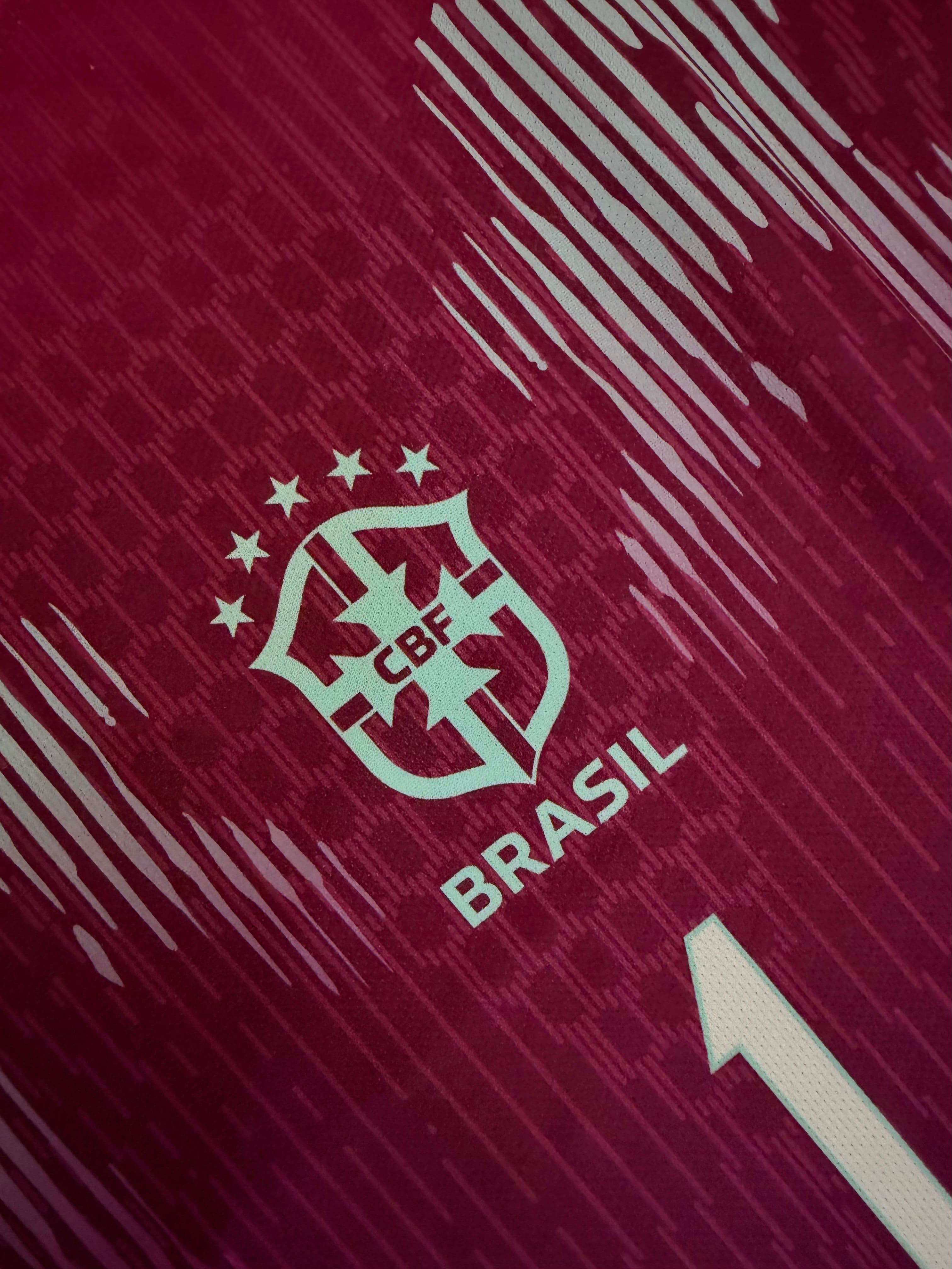 BRAZIL 2026 HOME GOAL KEEPER ALLISON BECKER SUBLIMATION