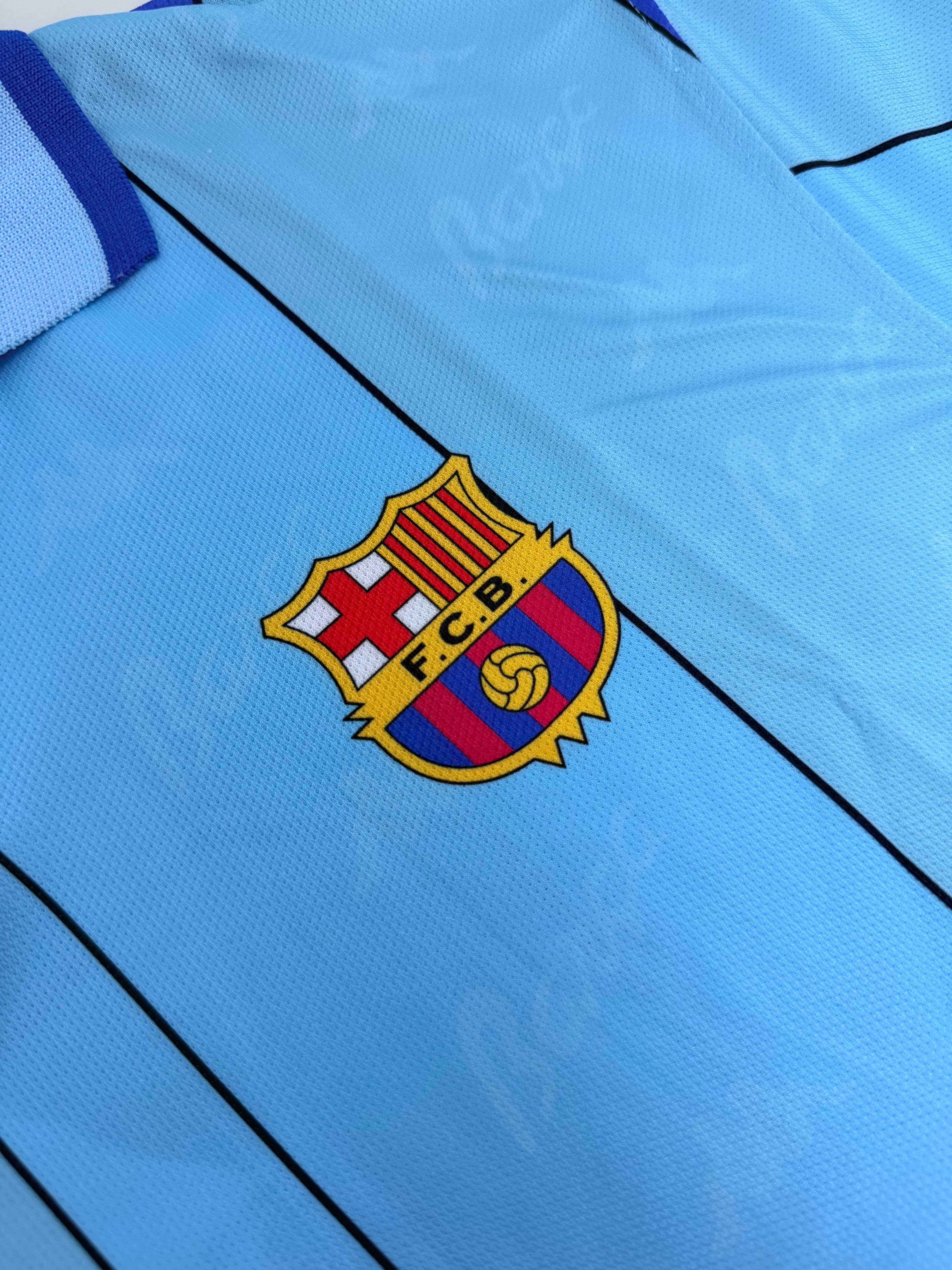 BARCELONA 1995 FIVE SLEEVE RETRO JERSEY RONALDO