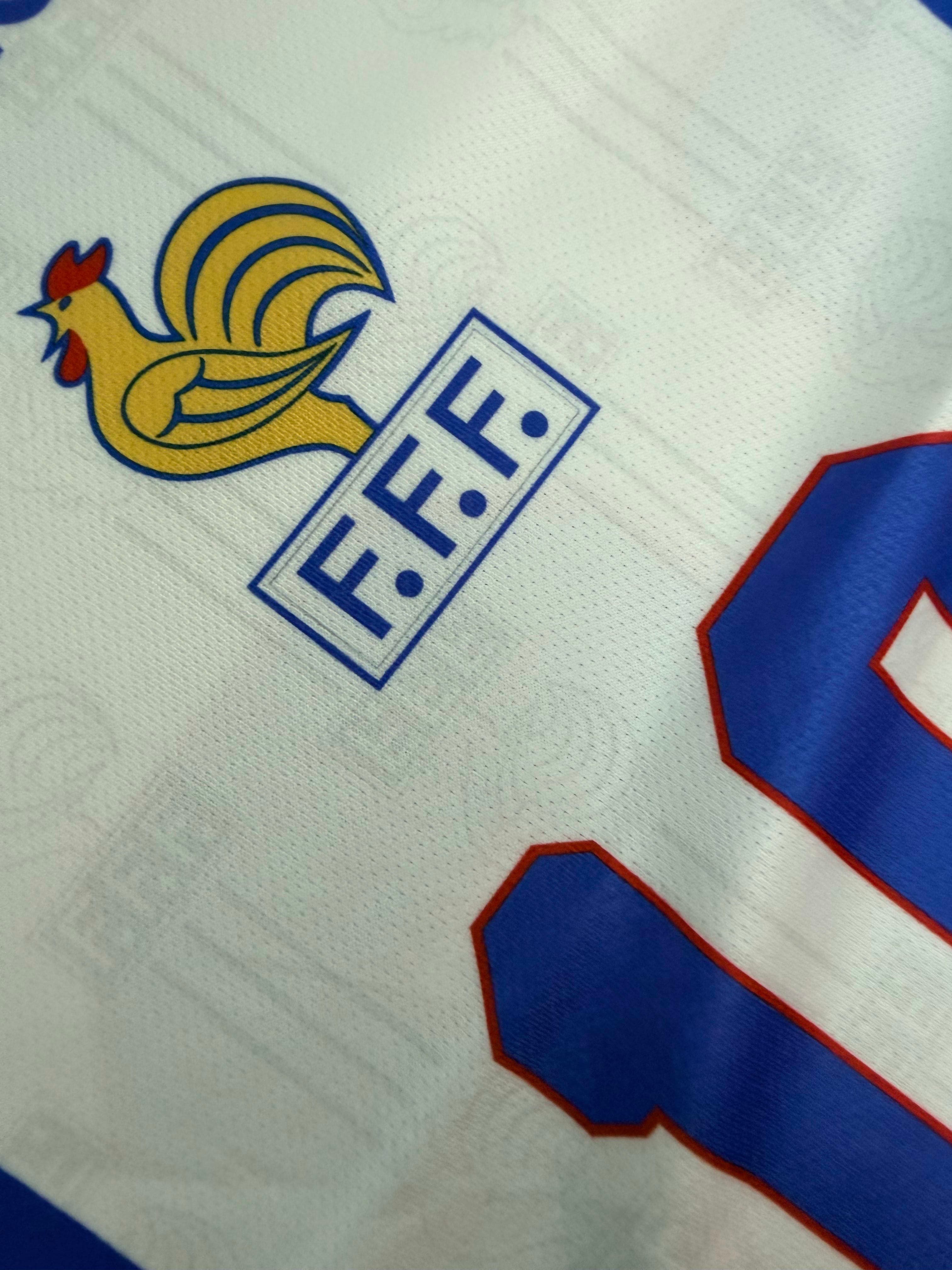 FRANCE 1996-97 FIVE SLEEVE RETRO JERSEY ZIDANE