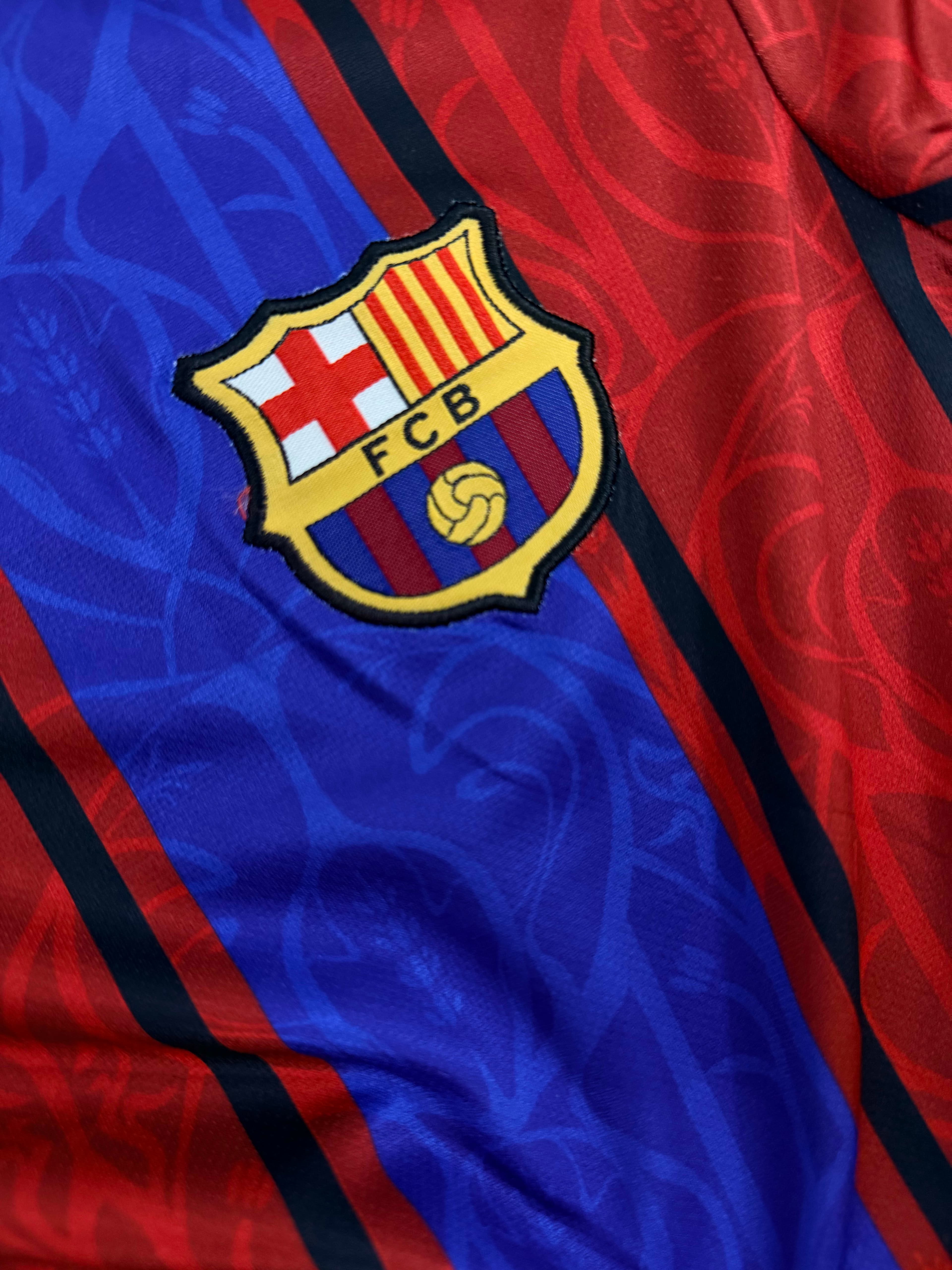 BARCELONA 125TH ANNIVERSARY KIT MESSI COLLAR EMBROIDERY