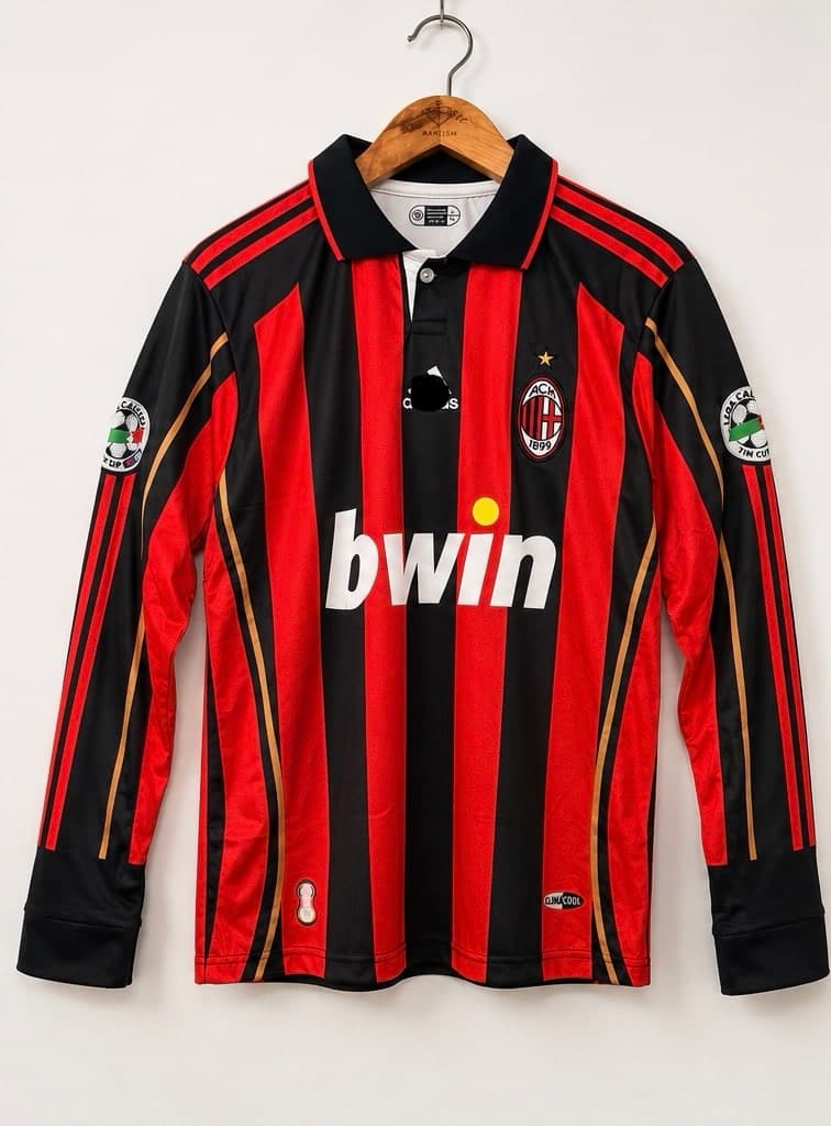 AC Milan Maldini 2006-07 Home Full Sleeve Embroidery