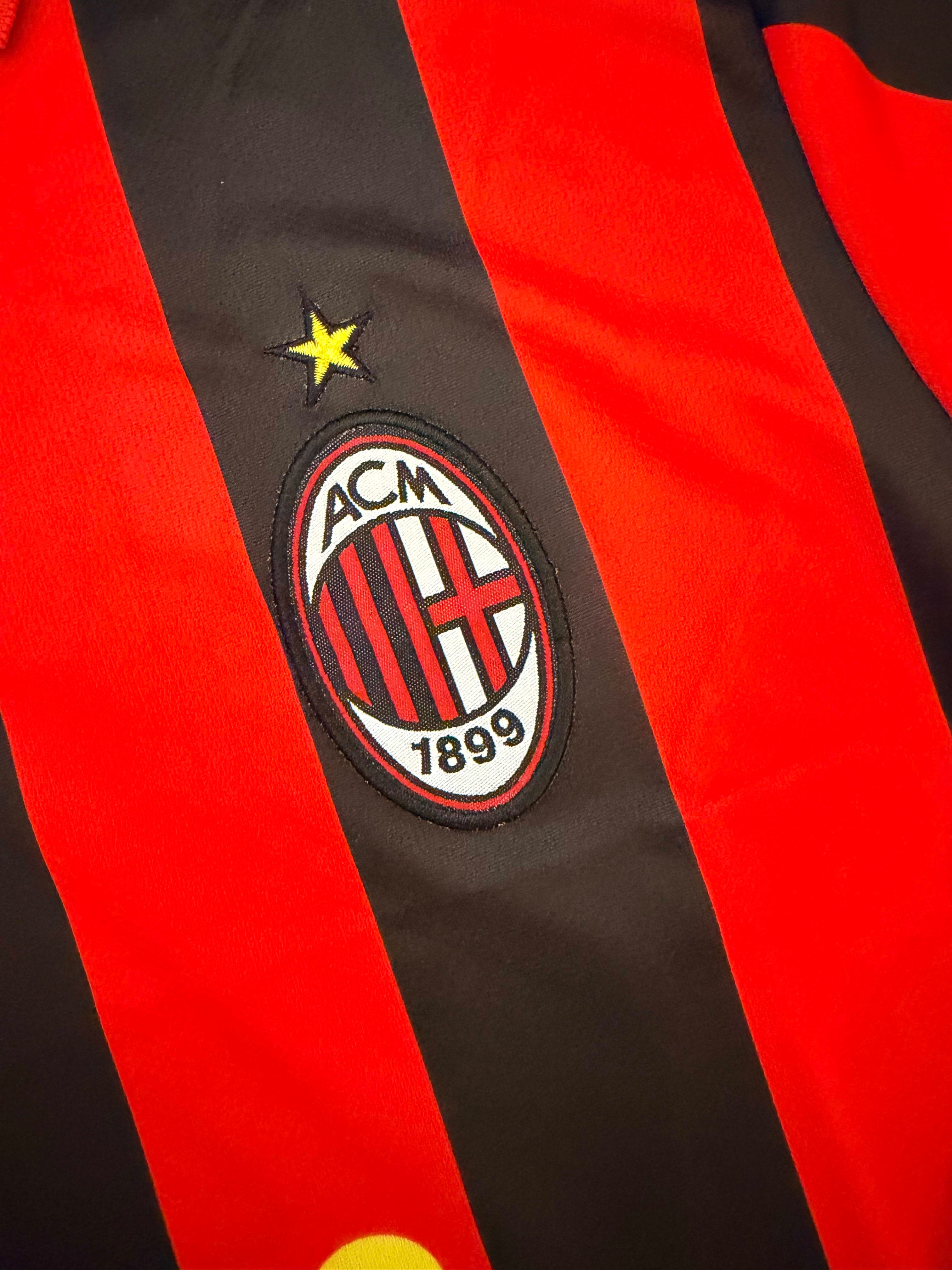 AC Milan Maldini 2006-07 Home Full Sleeve Embroidery