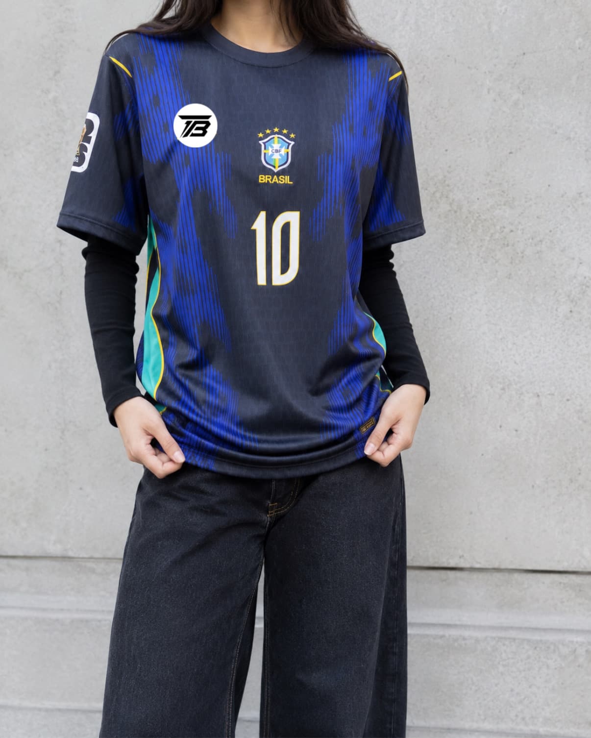 BRAZIL 2026 AWAY KIT NEYMER EMBROIDERY